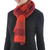 100% alpaca scarf, 'Diamond of the Andes' - Alpaca Wool Patterned Scarf