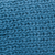 100% alpaca ear warmer, 'Blue Twist' - Blue 100% Alpaca Ear Warmer Knitted in Peru (image 2d) thumbail