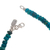 Chrysocolla beaded bracelet, 'Endless Sea' - Hand Beaded Chrysocolla Bracelet (image 2d) thumbail