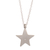 Sterling silver pendant necklace, 'Full Blown Star' - 925 Sterling Silver Pendant Necklace with Star Design (image 2d) thumbail