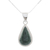Jade pendant necklace, 'Dark Green Sacred Quetzal' -  Handmade Guatemalan Jade Pendant Necklace thumbail