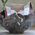 Recycled oil drum decorative bowl, 'Jungle Birds' - Handcrafted Bird Motif Oil Drum Steel Bowl