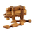 Wood puzzle, 'Elephant Puzzle' - Rain Tree Wood Elephant Puzzle from Thailand thumbail