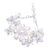 Pearl floral bracelet, 'Snow Garland' - Pearl Flower Bracelet