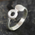 anillo de banda de plata - Anillo de banda de plata 950 elaborado artesanalmente