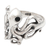 Sterling silver cocktail ring, 'Octopus Friend' - Hand Made Sterling Silver Octopus Ring (image 2d) thumbail