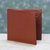 Men's leather wallet, 'Russet Minimalist' - Men's Lined Leather Wallet in Russet Brown from India