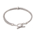 Sterling silver chain bracelet, 'Without End' - Sterling Silver Double Strand Chain Bracelet from Bali (image 2c) thumbail