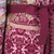 Jacquard knit cardigan, 'Vintage Rose Garden' - Jacquard Viscose-Blend Cardigan with Tie Belt (image 2g) thumbail