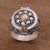 Gold accented sterling silver locket ring, 'Shining Secrets' - Gold Accented Sterling Silver Locket Ring from Indonesia (image 2b) thumbail
