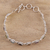 Multi-gemstone tennis bracelet, 'Rainbow Dream' - Sterling Silver Citrine Amethyst Blue Topaz Tennis Bracelet (image 2b) thumbail
