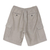 Men's linen-blend cargo shorts, 'Spring Cool in Dove Grey' - Men's Grey Linen-Blend Cargo Shorts