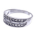 Marcasite band ring, 'Shared Journey' - Marcasite and Sterling Silver Band Ring (image 2e) thumbail