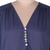 Cotton maxi dress, 'Saving Grace' - Indigo Cotton Maxi Dress from India