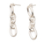 Sterling silver dangle earrings, 'Modern Chain' - Sterling Silver Chain Link Dangle Earrings