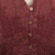 Cotton blouse, 'Lily of the Incas in Burgundy' - Embellished All-Cotton Blouse from Peru (image 2f) thumbail