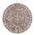 Ceramic plaque, 'Aztec Calendar in Beige' (large) - Ceramic Wall Plaque Museum Replica Handmade Mexico