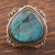 Labradorite cocktail ring, 'Shimla Shadows' - Artisan-Crafted Labradorite Single-Stone Ring