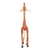 Wood figurine, 'My Curious Giraffe' - Wood Giraffe Figurine Sculpture Artisan Crafted in Mexico (image 2b) thumbail