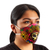 Cotton and polyester face masks, 'El Catrin and La Catrina' (pair) - 2-Layer Day of the Dead Catrin & Catrina Face Masks (Pair) (image 2b) thumbail