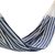 Cotton hammock, 'Maritime Brazil' (double) - Woven Striped Cotton Double Hammock from Brazil