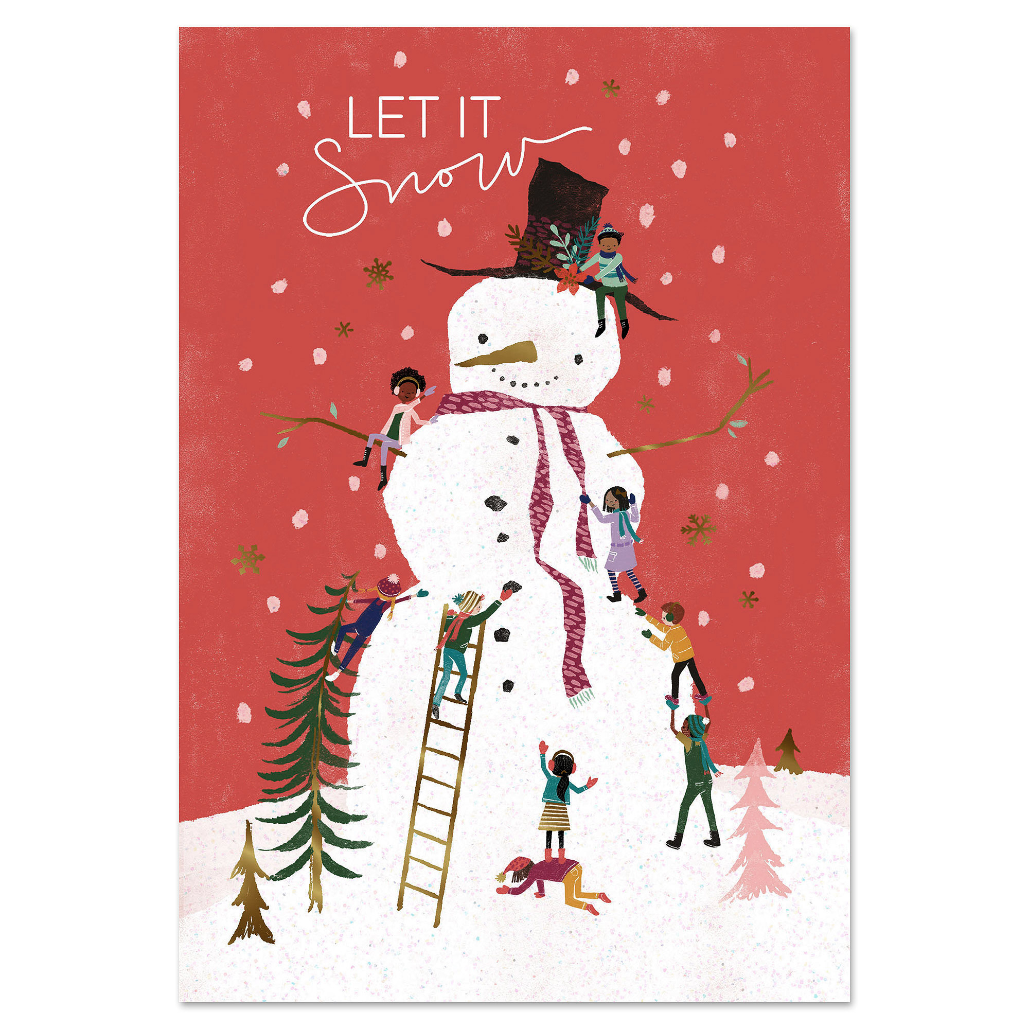 UNICEF Market SnowmanThemed UNICEF Holiday Cards (Set of 12) As