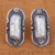 Pearl dangle earrings, 'Elongated Pearl' - Pearl dangle earrings (image 2c) thumbail