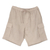 Linen-blend cargo shorts, 'Spring Cool in Sand' - Linen-Blend Cargo Shorts with Drawstring