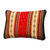 Wool cushion cover, 'Red Sky' - Wool cushion cover