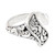 Sterling silver wrap ring, 'Winter Herbs' - Handmade Sterling Silver Wrap Ring (image 2d) thumbail