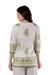 Block-printed cotton tunic, 'Majestic Paisley' - Block-Printed Cotton Tunic with Paisley Motif