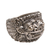 Men's sterling silver band ring, 'Barong Hero' - Men's sterling silver band ring thumbail