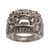 Men's sterling silver band ring, 'Barong Hero' - Men's sterling silver band ring (image 2f) thumbail