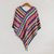 Cotton poncho, 'San Juan Fiesta' - Multicolored Cotton Poncho from Guatemala (image 2) thumbail