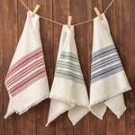 Cotton dishtowels, 'Fiesta' (set of 3) - Multicolor 100% Cotton Dishtowels (Set of 3)