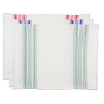 Cotton dishtowels, 'Fiesta' (set of 3) - Multicolor 100% Cotton Dishtowels (Set of 3)