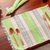 Zapotec cotton placements, 'Oaxaca Meadow' (set of 4) - Green and Beige Hand Woven Zapotec Placemats (Set of 4)