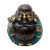 Bronze sculpture, 'Welcoming Buddha' - Bronze Sculpture of Sitting Buddha from Indonesia (image 2a) thumbail
