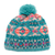 Knit wool hat, 'Makalu' - Hand-Knit Wool Hat from Nepal