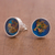 Sterling silver stud earrings, 'Divine Forms' - Abstract Sterling Silver Stud Earrings from Peru
