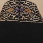 100% alpaca coat, 'Aymara Baroque' - Long Open Front Alpaca Jacket