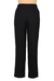 Embroidered pants, 'Midnight Train Ride' - Embroidered Full-Length Black Pants from India