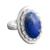 Lapis lazuli cocktail ring, 'Cachet' - Artisan Crafted Lapis Lazuli Ring thumbail