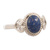 Sterling silver cocktail ring, 'Blue Sophistication' - Sterling Silver and Lapis Lazuli Ring from Peru (image 2c) thumbail
