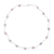 Rhodium plated cultured pearl link necklace, 'Shining World' - Rhodium Plated Cultured Pearl Link Necklace from Thailand (image 2d) thumbail