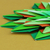 arte de la pared de papel - Arte de pared Mandala de papel estrellado en verde de Brasil