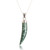 Men's jade pendant necklace, 'Invincible' - Men's Handcrafted Sterling Silver Pendant Jade Necklace thumbail