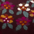 100% alpaca sweater, 'Burgundy Garden' - Burgundy Floral Intarsia Knit 100% Alpaca Sweater (image 2f) thumbail
