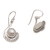 Cultured pearl dangle earrings, 'Marking Time' - Sterling Silver and Cultured Pearl Dangle Earrings (image 2d) thumbail