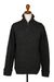 Men's wool quarter-zip sweater, 'Dublin Bay' - Quarter-Zip Wool Sweater for Men